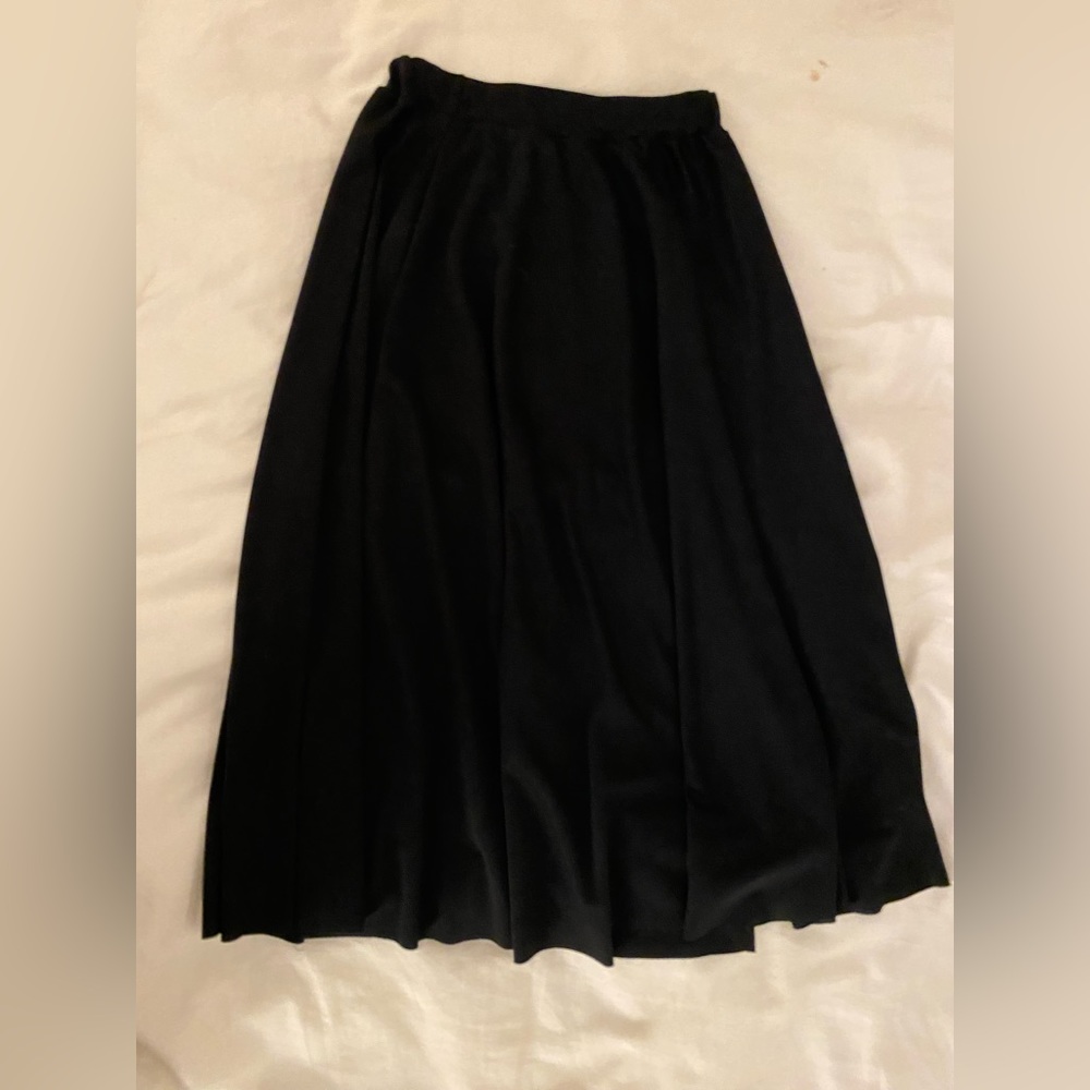 Black ballet skirt